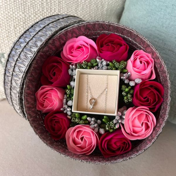 Crystal Bloom Flower Ring